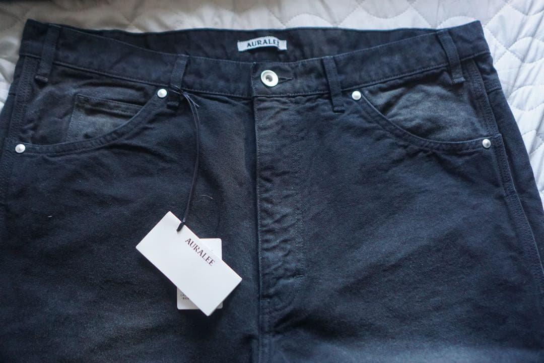 パンツ 25AW AURALEE COTTON DUCK PAINTER PANTS