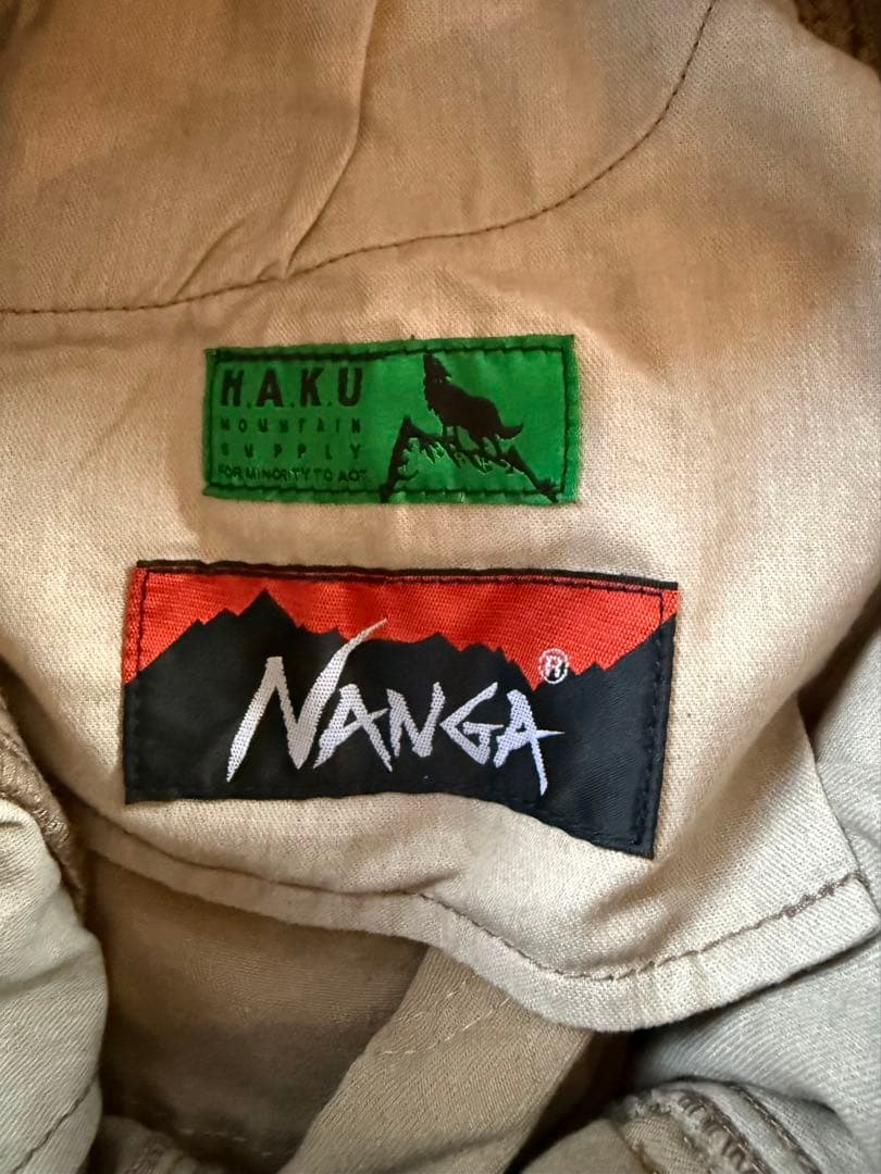 NANGA haku コラボ LOW CLOTCH SKINNY2 ナンガ　ハク