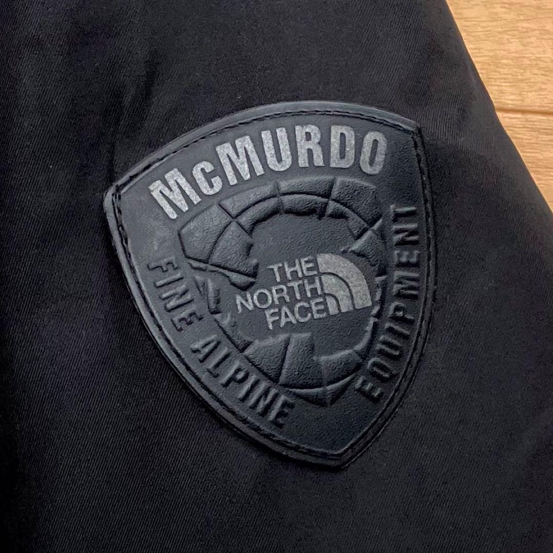 L ザ ノースフェイス ダウンジャケット マクマードパーカ 黒
