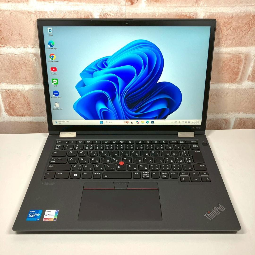 ★希少★ 美品 2021年製 タッチパネル Lenovo YOGA 446