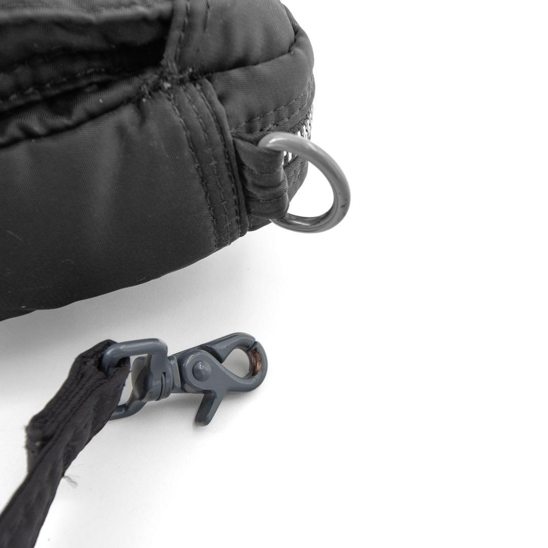 A024【美品】ポーター／タンカー　スリングバッグ　ショルダー　ナイロン　黒