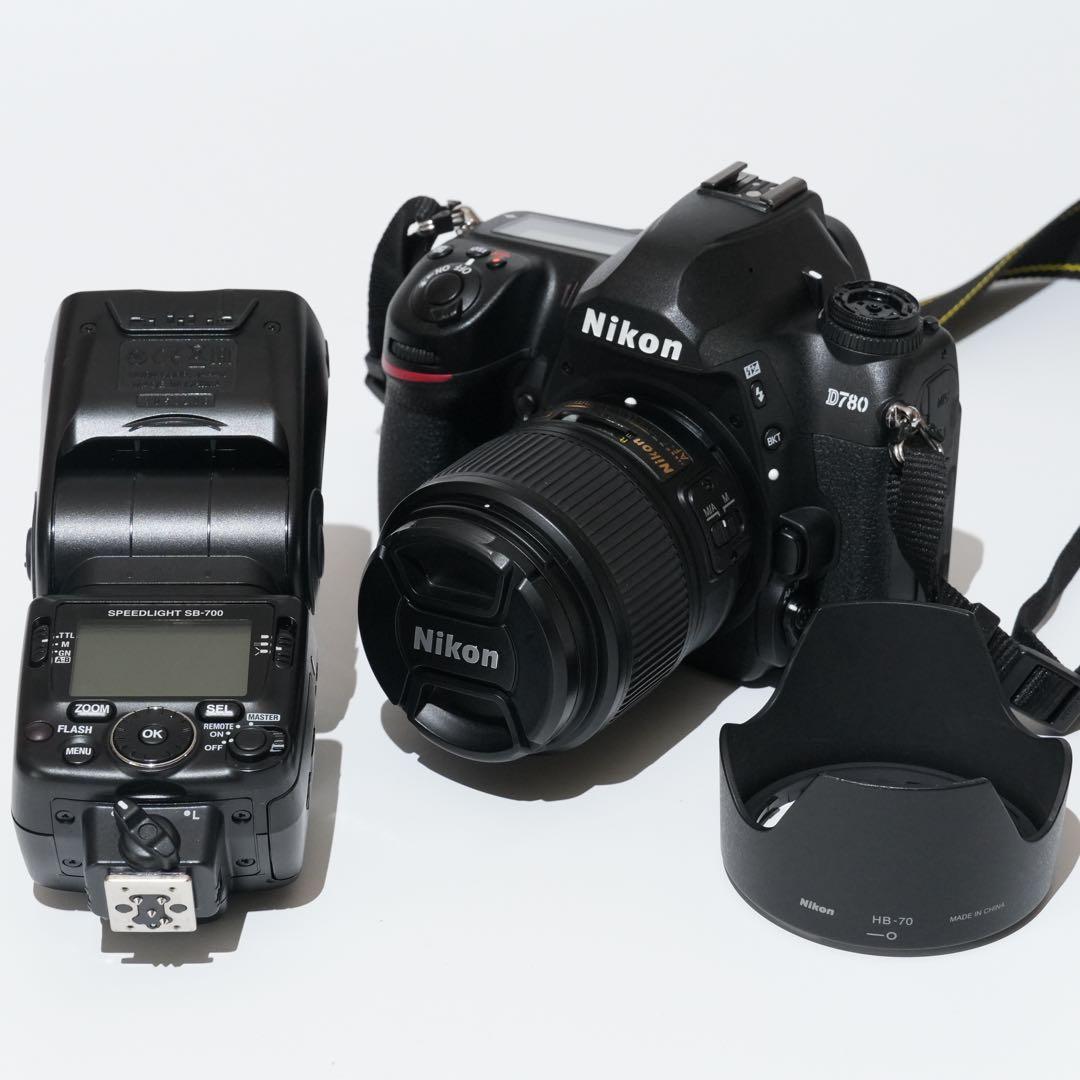 デジタルカメラ NIKON D780 + AF-S 35mm f1.8G ED + SB-700