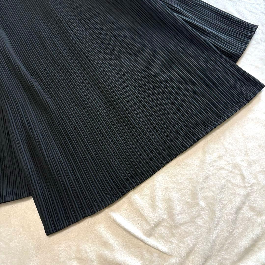 イッセイミヤケ プリーツ テーラードジャケット ブラック 日本製 M
