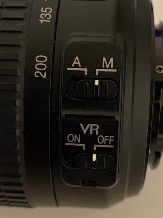 NIKON 55-200mm レンズ