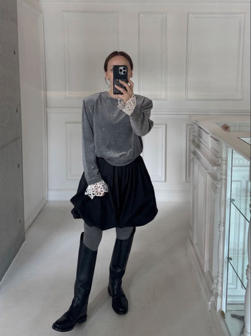 GIRLISH St.cecilia バルーンショートパンツ