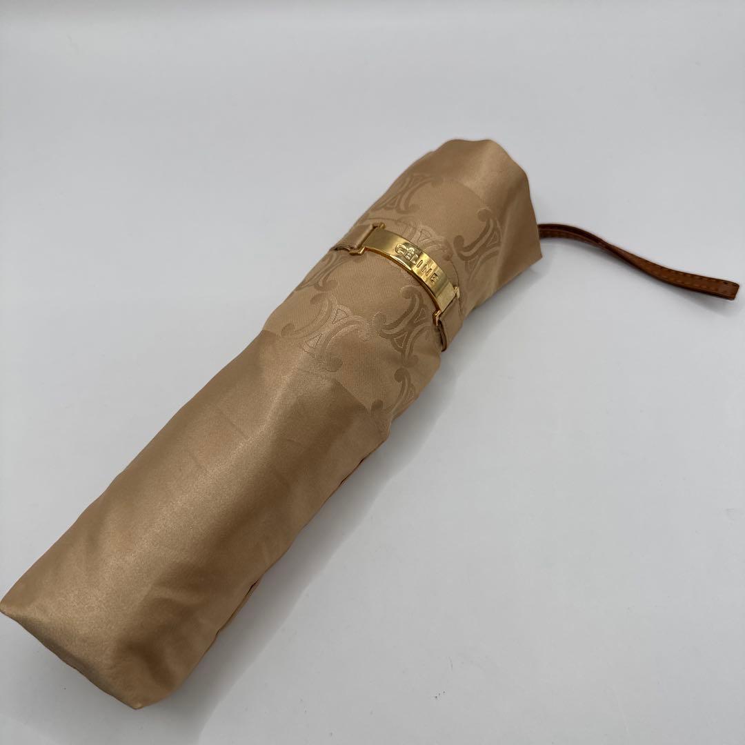 美品✨日傘 セリーヌ CELINE 折りたたみ傘 晴雨兼用