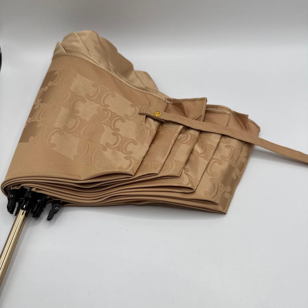 美品✨日傘 セリーヌ CELINE 折りたたみ傘 晴雨兼用