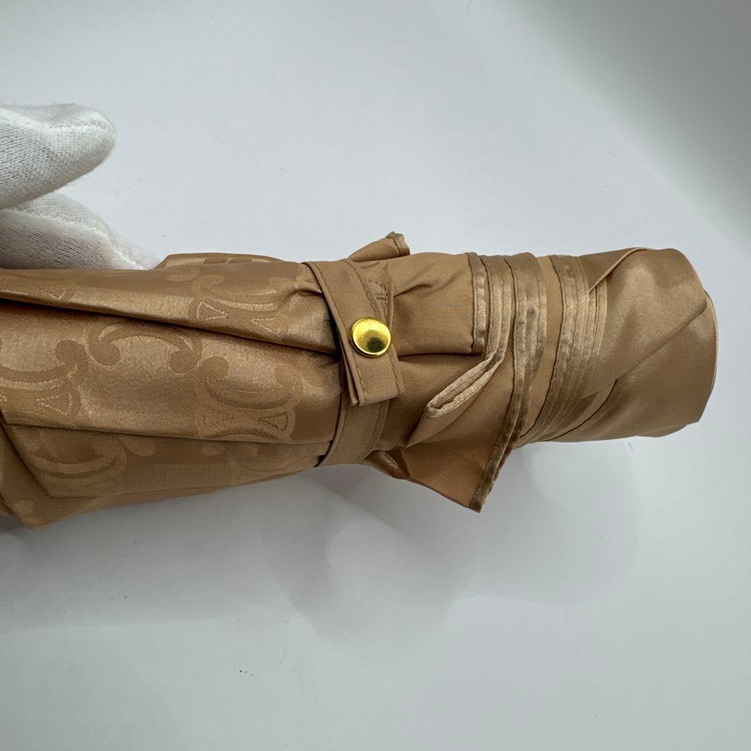 美品✨日傘 セリーヌ CELINE 折りたたみ傘 晴雨兼用