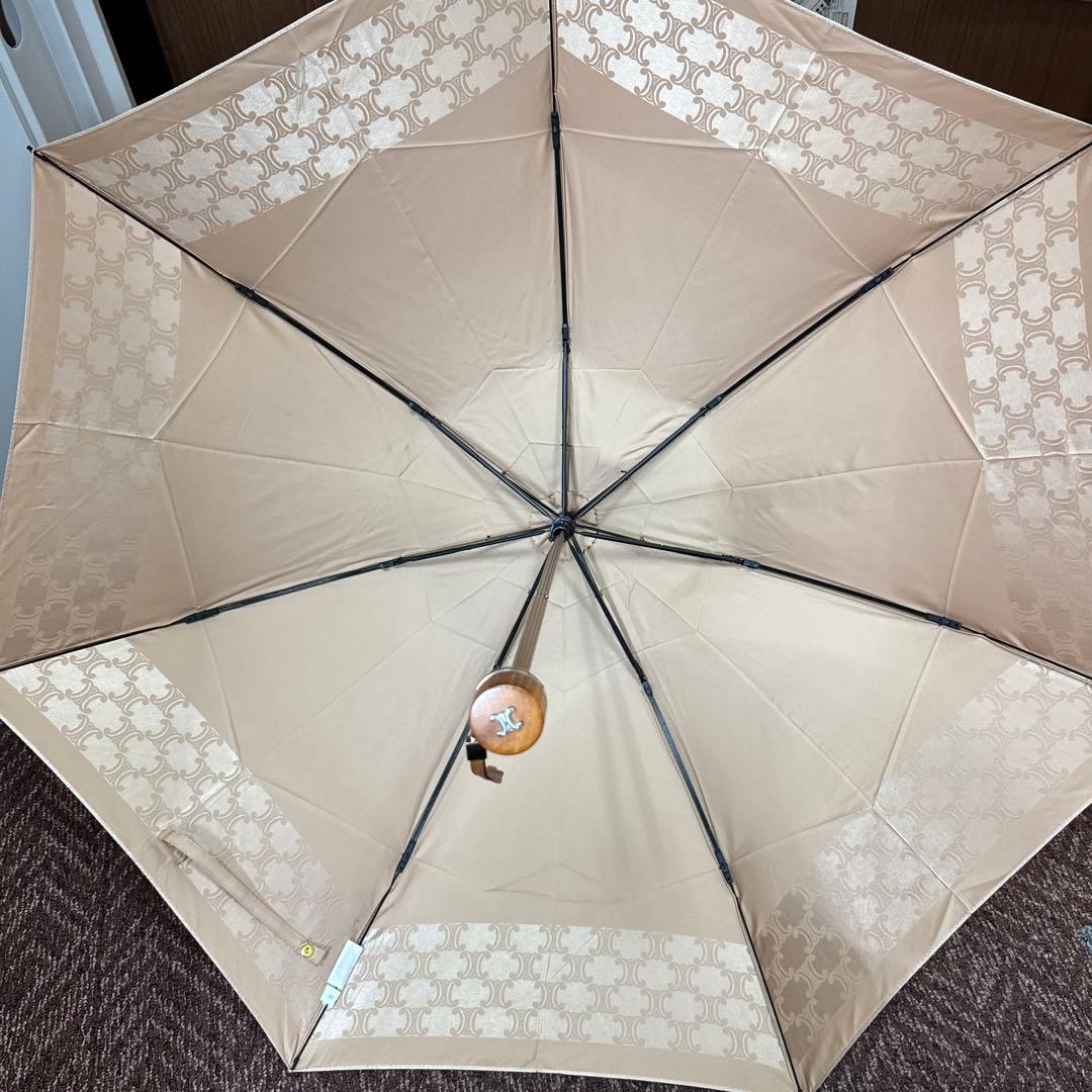 美品✨日傘 セリーヌ CELINE 折りたたみ傘 晴雨兼用