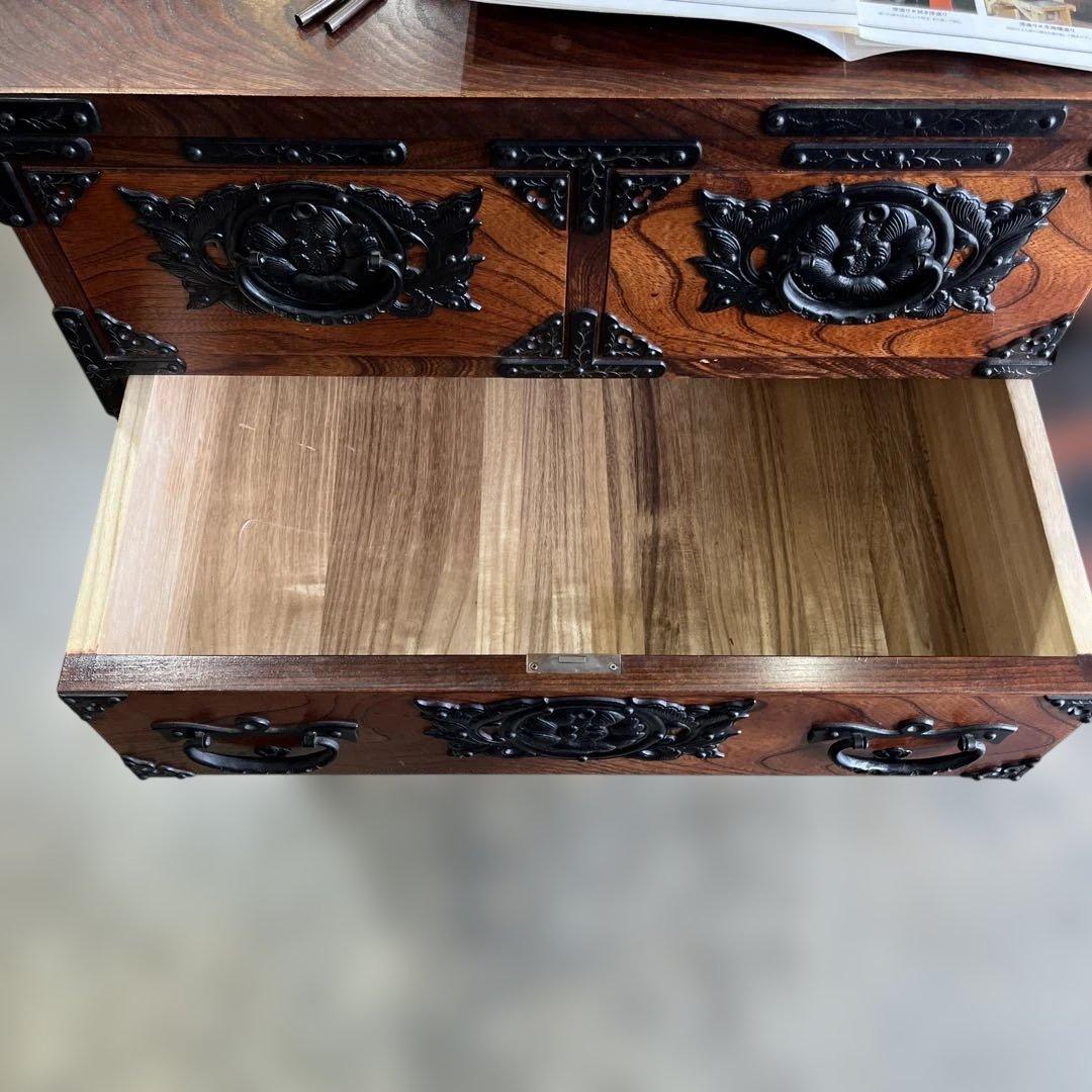 【岩谷堂】◇車箪笥◆鍵付き◇特価品！