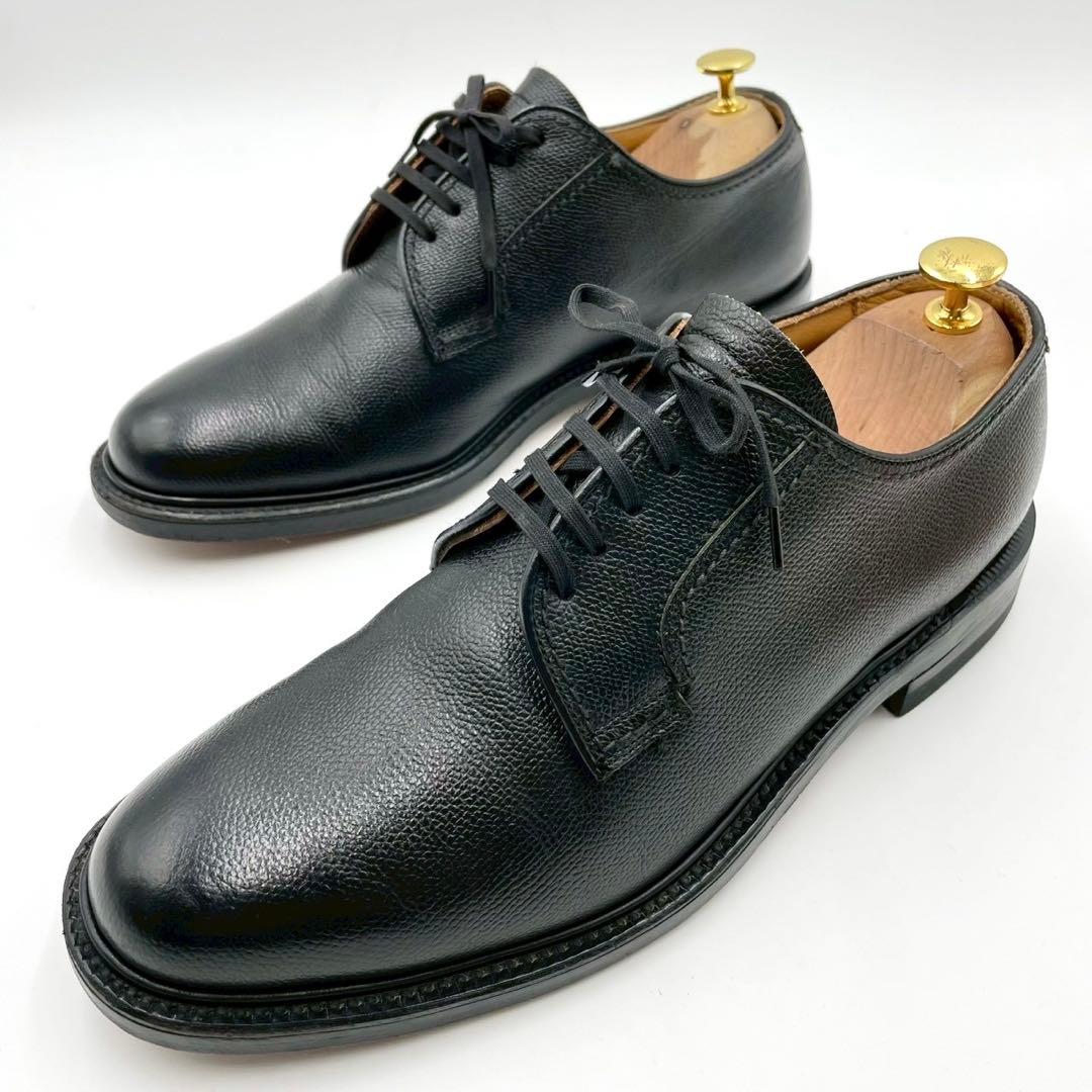 美品 リーガル ドレスビジネス 2236 シボ革 ブラック 25.5 Y1319