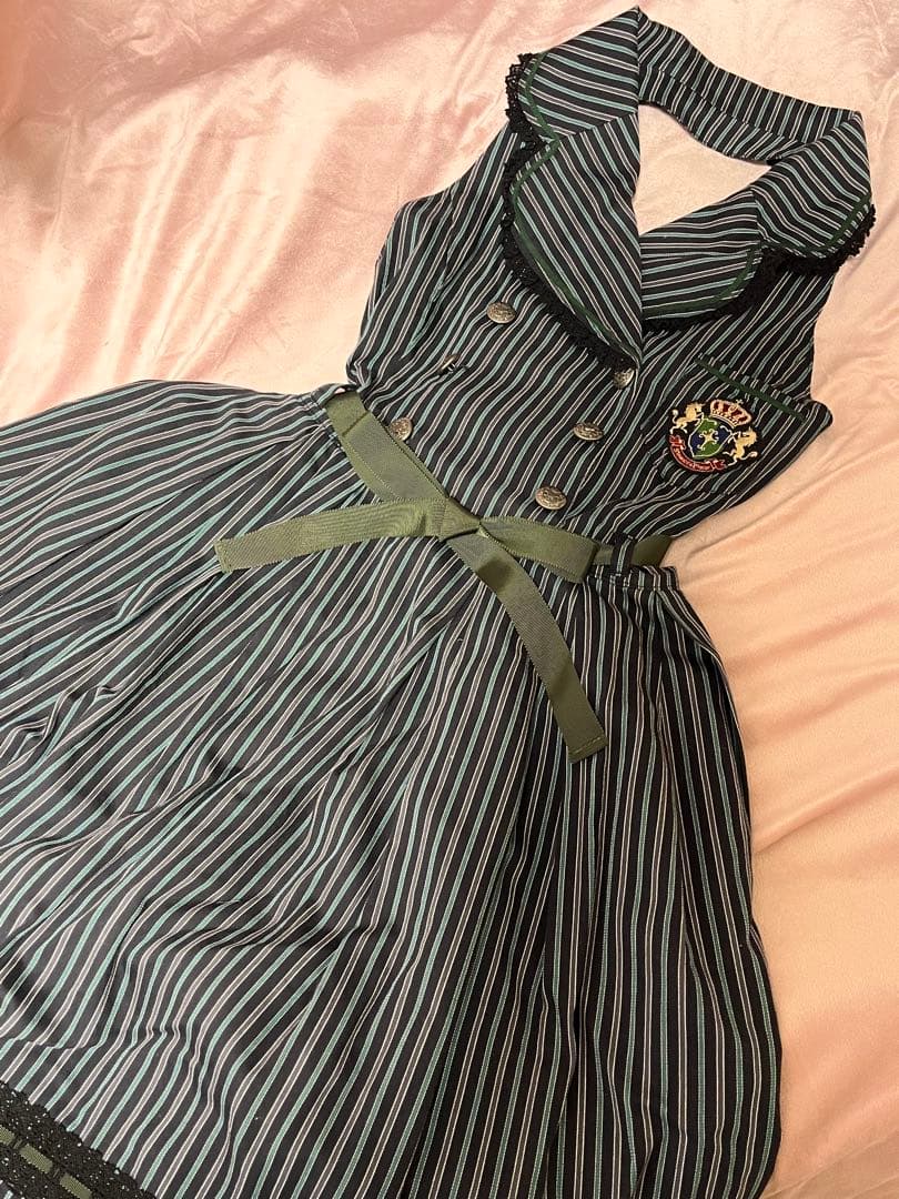 ⭐︎ALICE and the PIRATES⭐︎レジメンタルJSK⭐︎黒×グリーン⭐︎