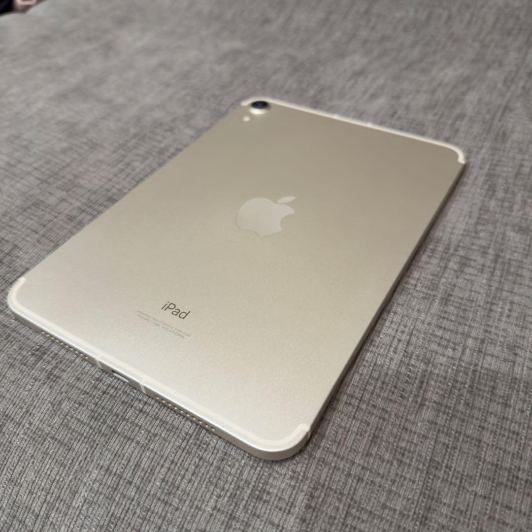 iPad mini第6世代ゴールド 64GB Apple Pencilセルラー