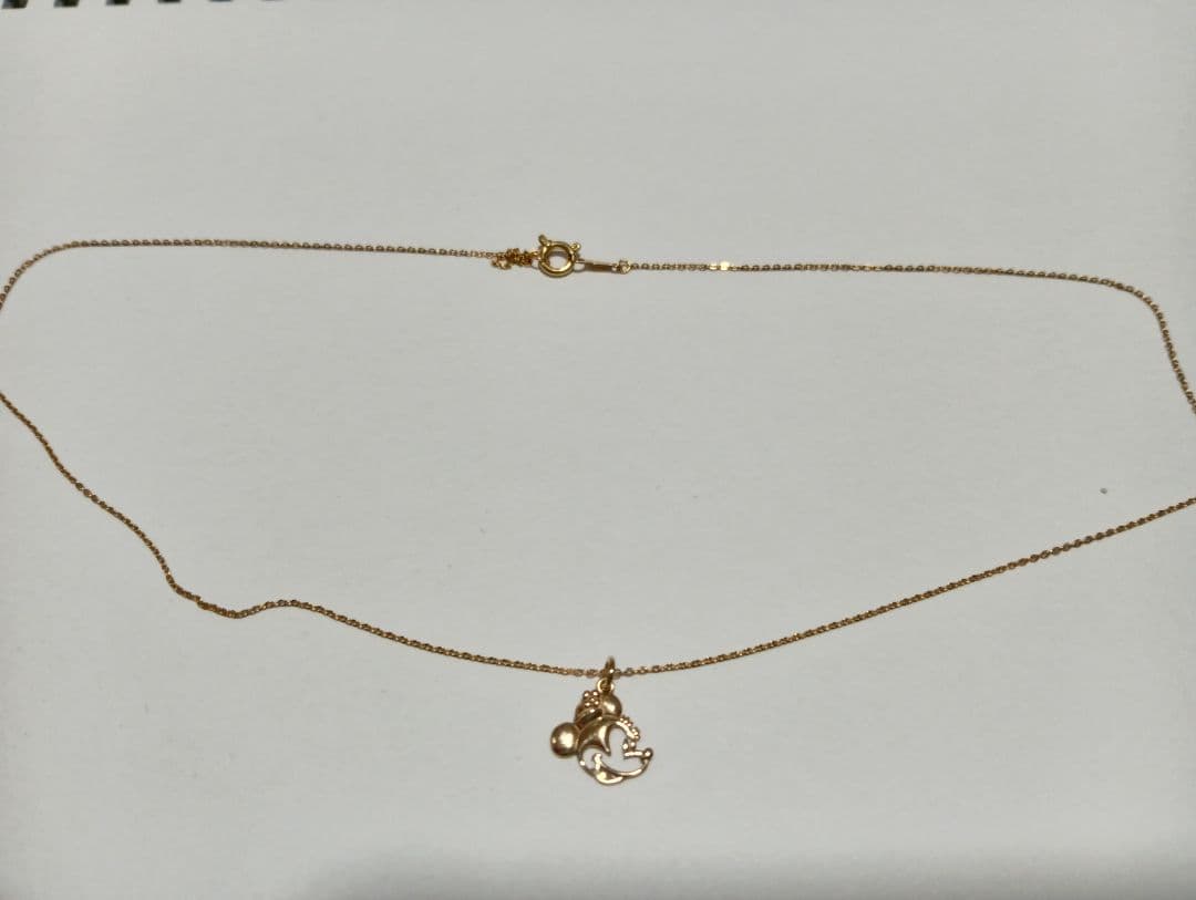 Disney K.UNO ミッキーマウス ネックレス　美品