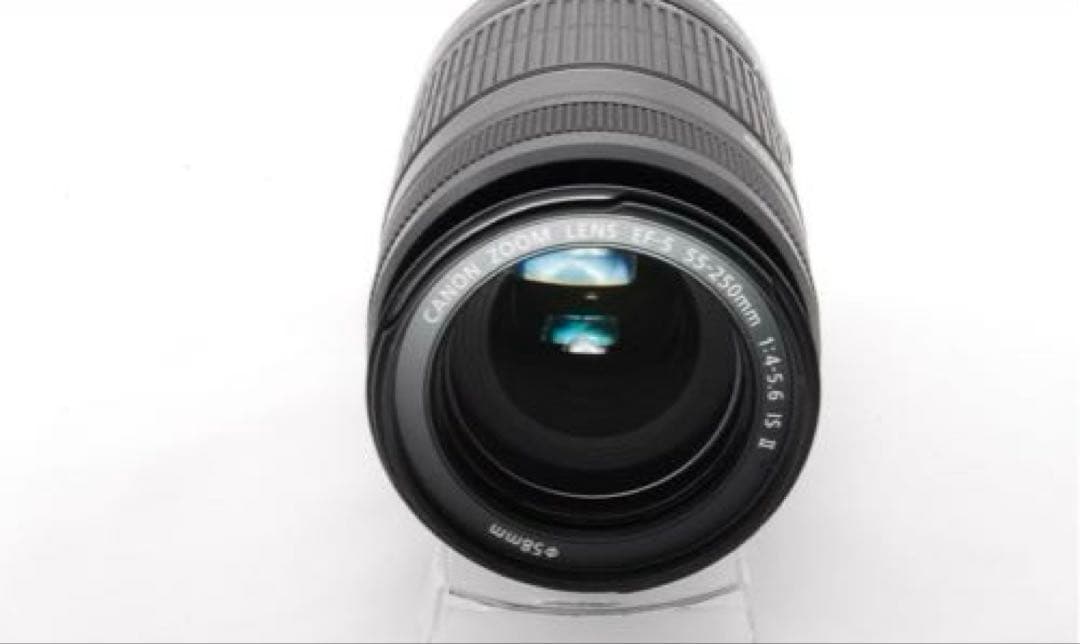 極上！Canon EF-S 55-250mm IS II 手ぶれ補正望遠レンズ