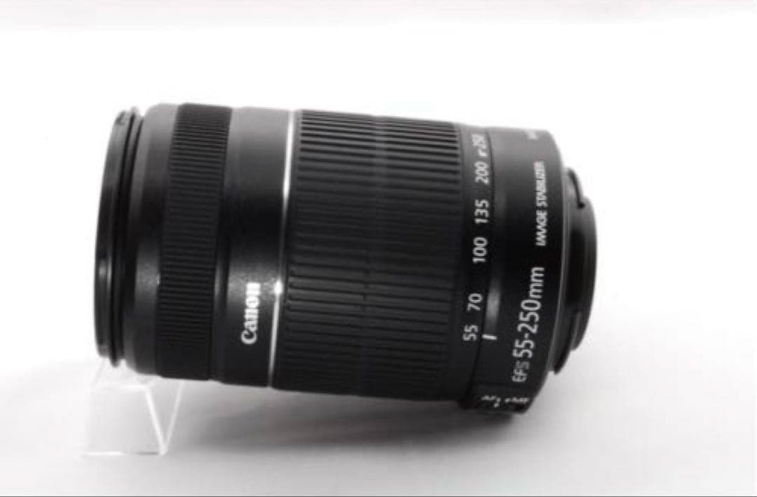 極上！Canon EF-S 55-250mm IS II 手ぶれ補正望遠レンズ