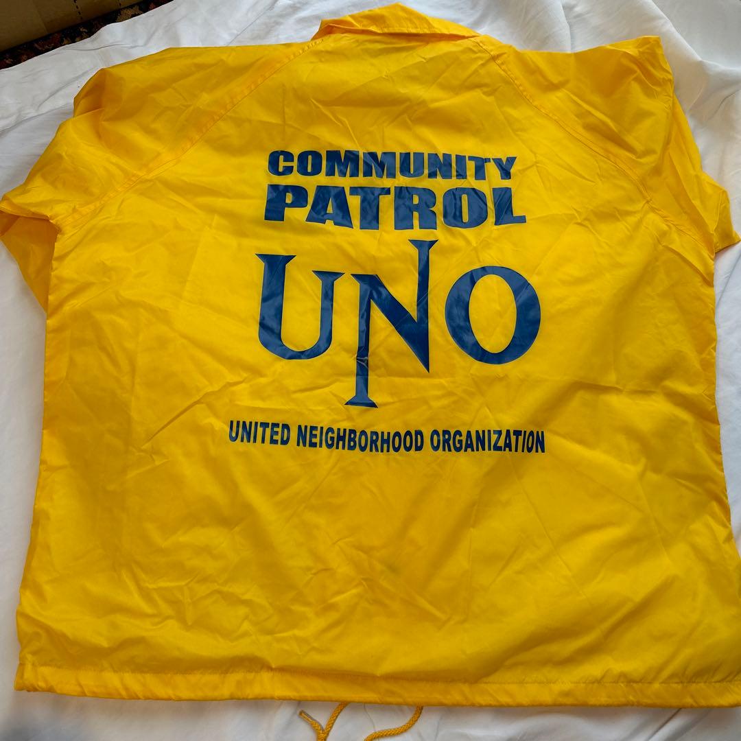 希少　カーディナル コーチジャケット ネイバーフッド　XLサイズ　イエロー