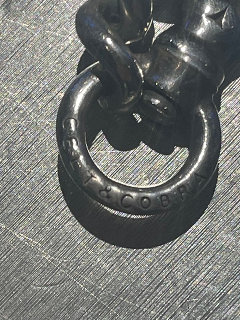 ケルト&コブラ　ウォレットチェーン シルバー