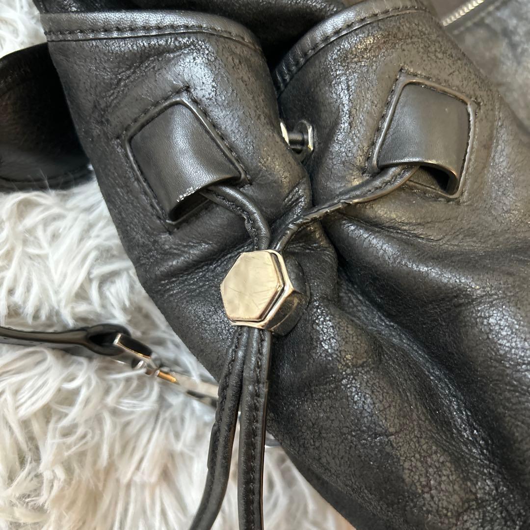 ALEXANDER WANG オールレザーリュック 本革 バックパック