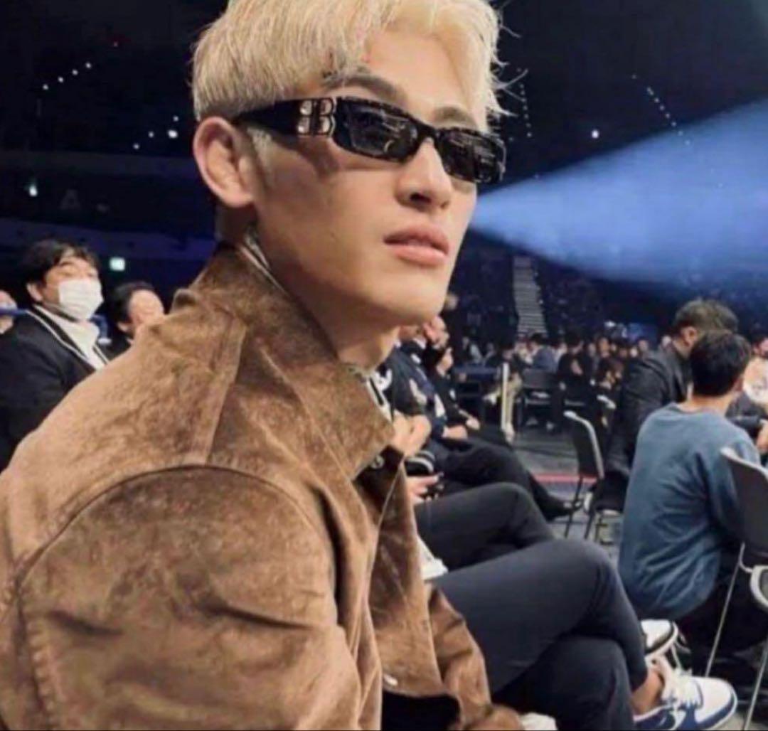 BALENCIAGA DYNASTY RECTANGLE サングラス 平本蓮着用