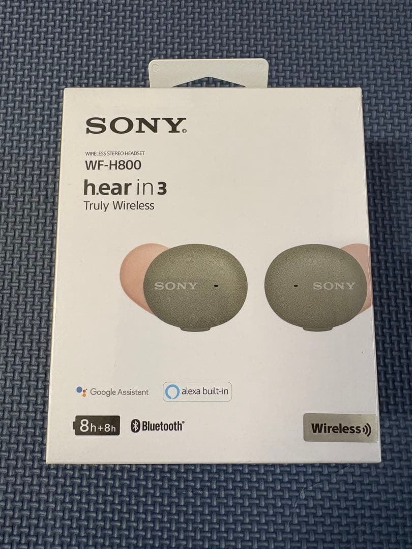 ソニー WF-H800 GM アッシュグリーン