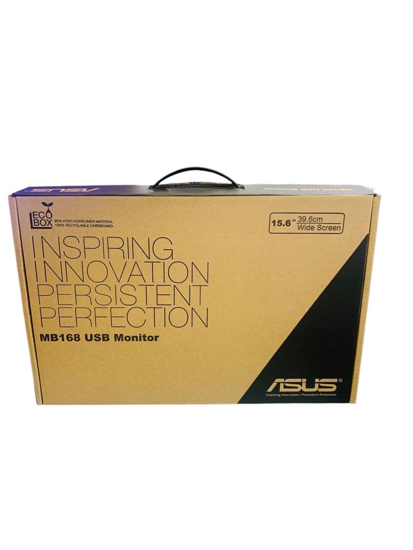 【開封済・未使用】ASUS モバイルモニター MB168B 15.6インチ 軽量