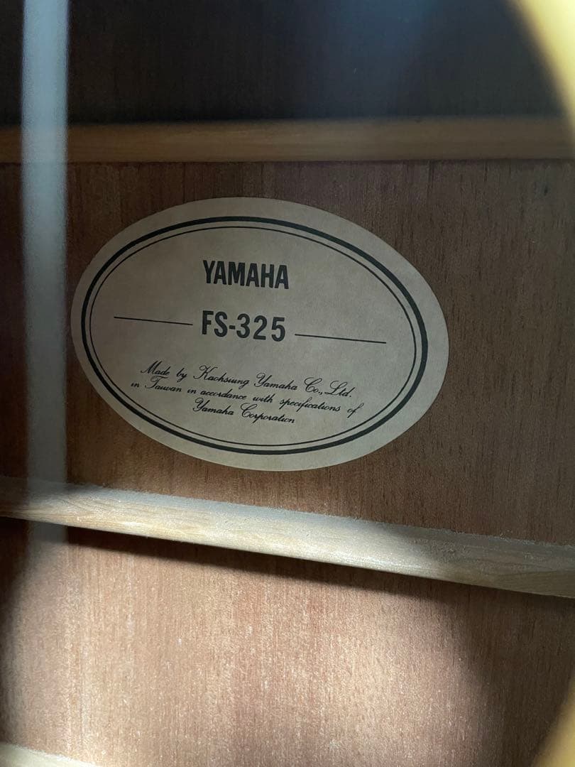 N*X様 YAMAHA FS-325 アコースティックギター