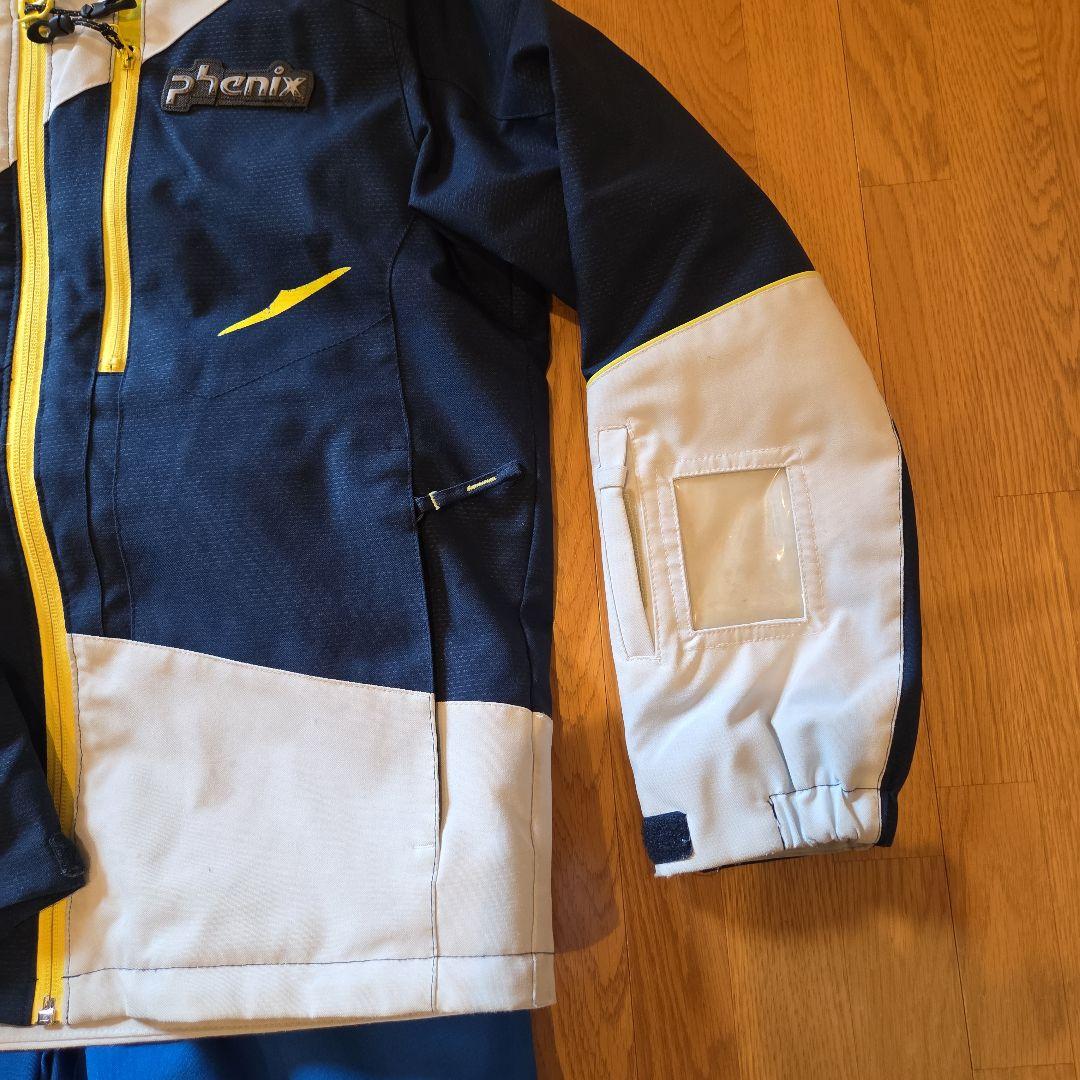Phenix スキーウエア上下　140cm 調整付き