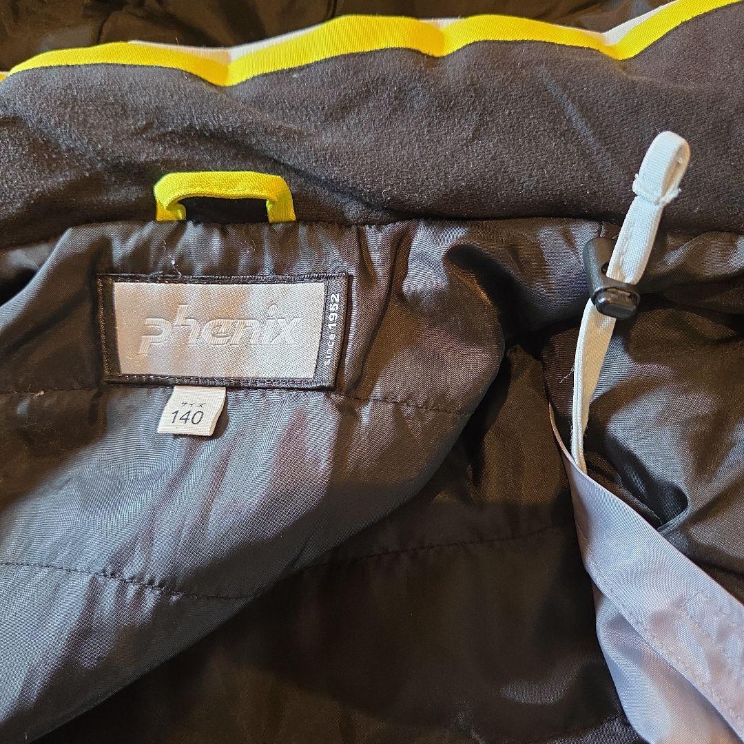 Phenix スキーウエア上下　140cm 調整付き