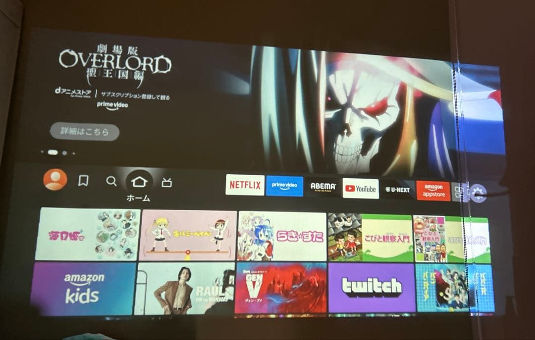 r*o様 Yowhick プロジェクター Amazon Fire TV Stic