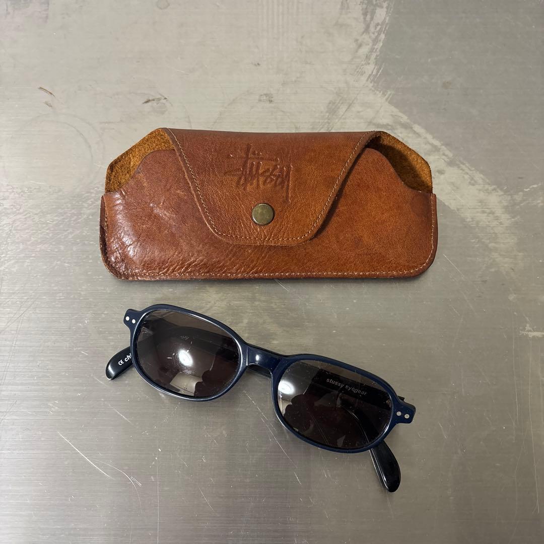 1/13まで限定　Old Stussy ネイビー サングラス