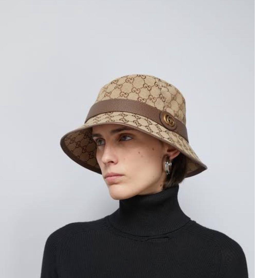 GUCCI GGパターン バケットハット
