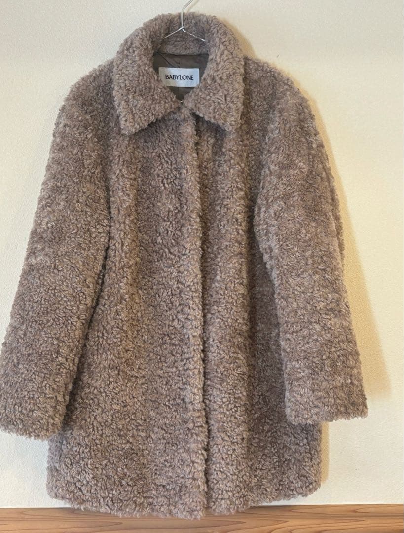 BABYLONE バビロン プードルミドルコート 【23AW】　美品