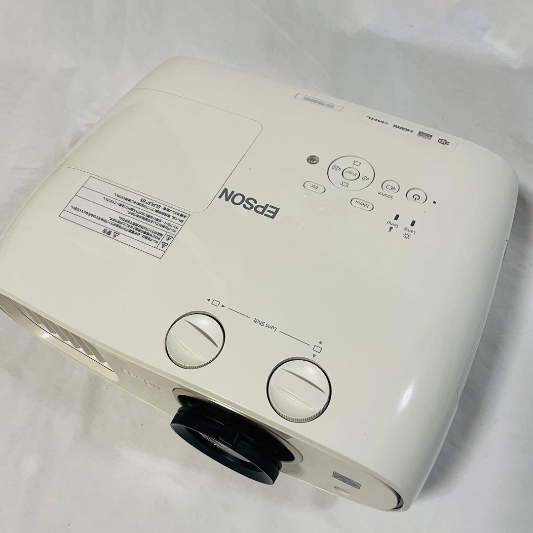 エプソン EH-TW6600W プロジェクター　EPSON