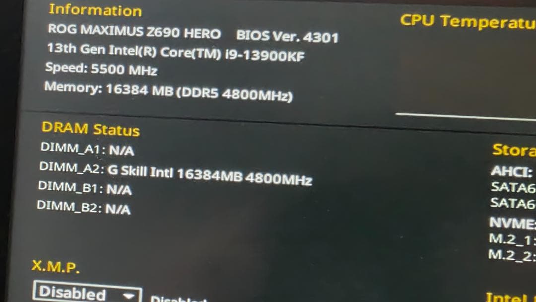 G SKILL DDR5-6000 16x2 32GB RGB 【ジャンク扱い】