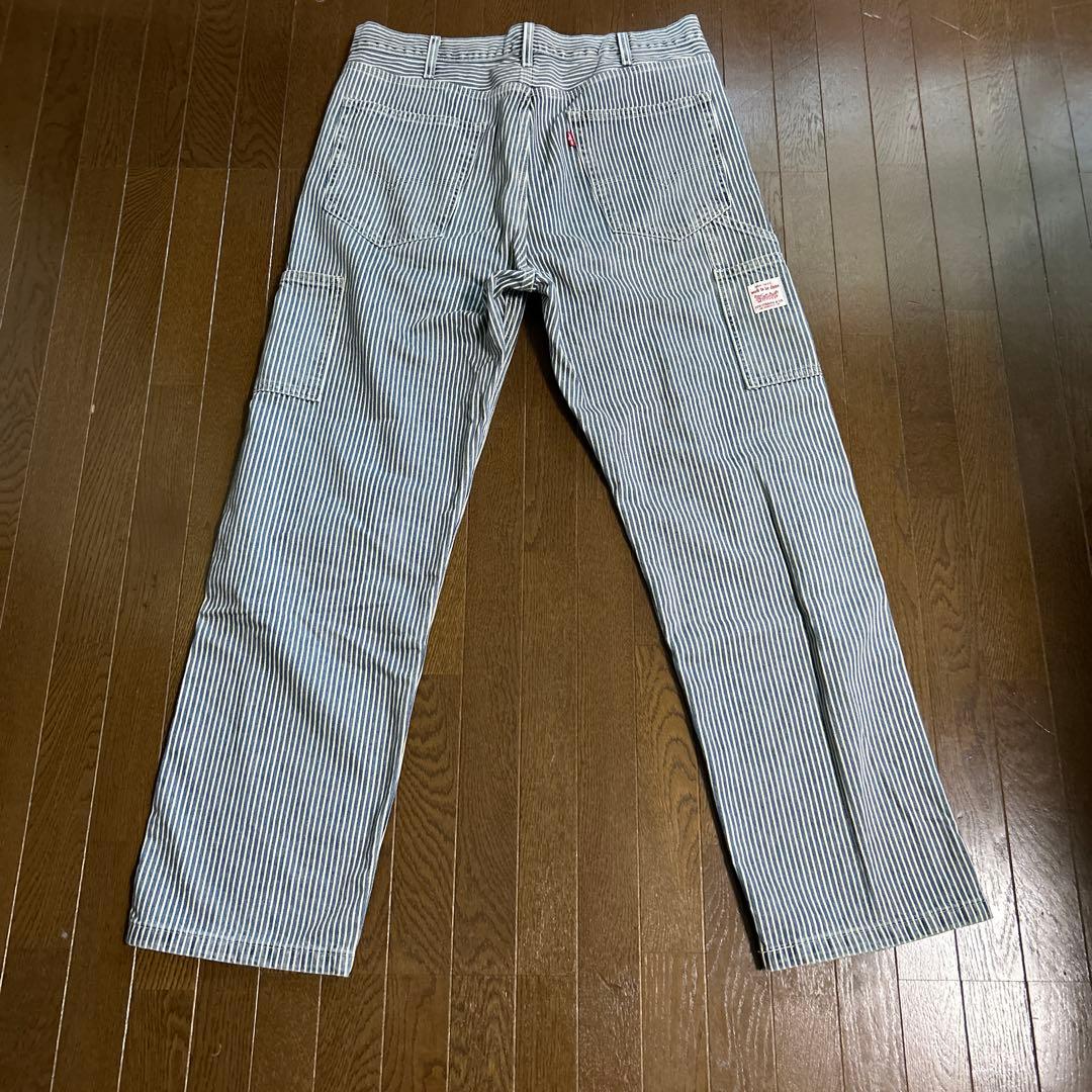 (超美品)WORKWEAR 568ルーズストレート カーペンター 33インチ