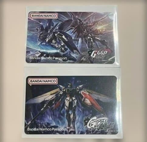 GGGP バナパス 2種　デジタルエフェクト未使用　美品　イニブ　ガンダム