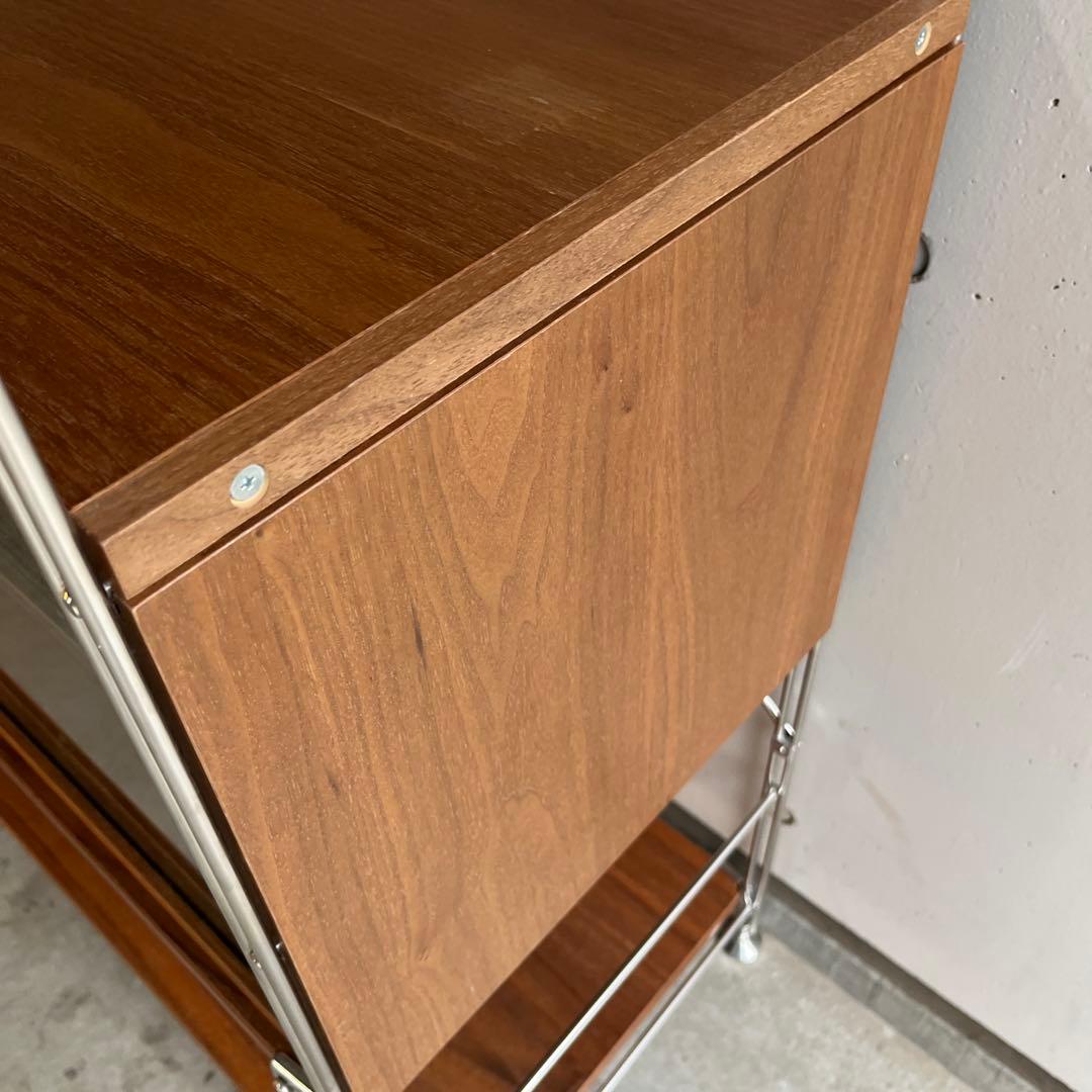 poseidonhan★無印ステンレスユニットシェルフ・カップボードセット