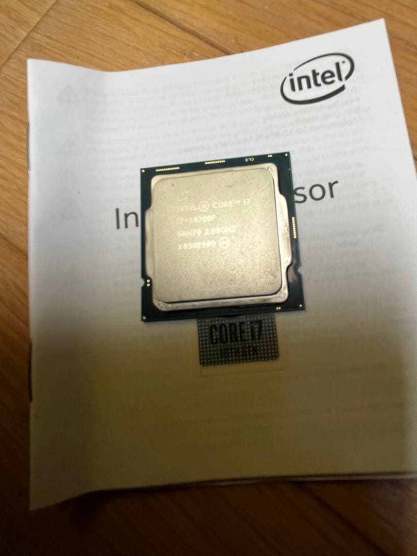 その他 intel 10TH GEN CORE i7 i7-10700F LGA1200