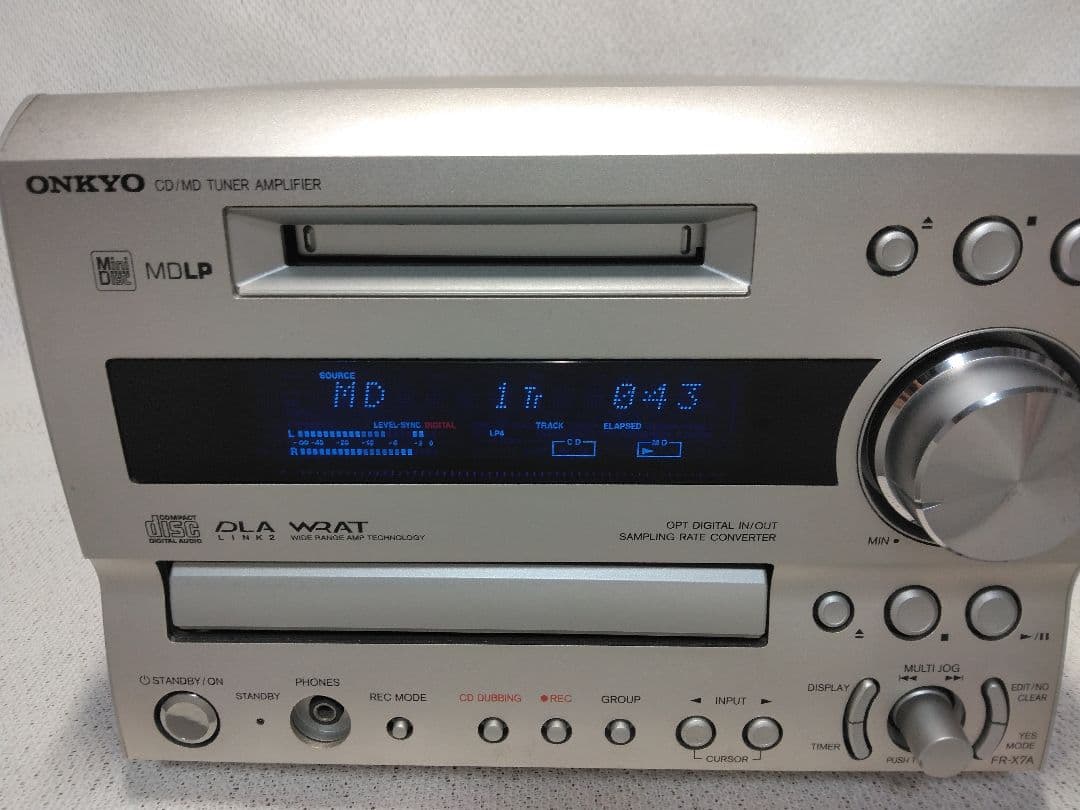 ONKYO FR-X7A CD、MDコンポ