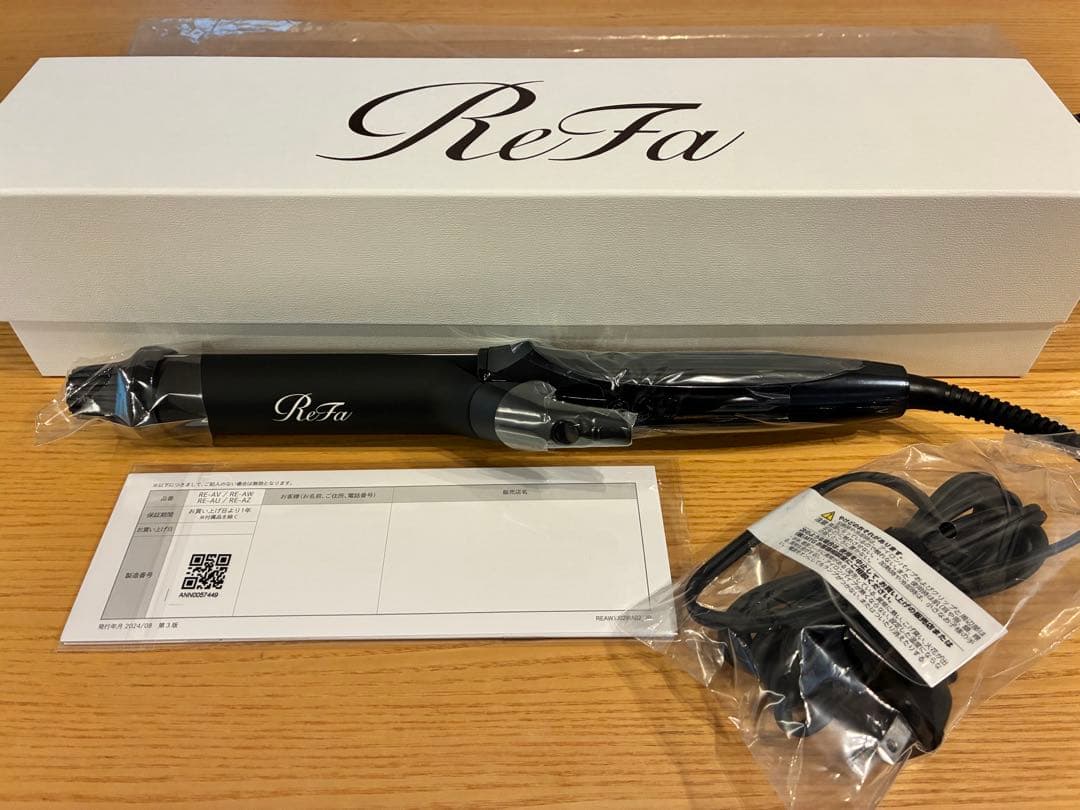 【タオ】美品 ReFa カールヘアアイロン 32mm ブラック