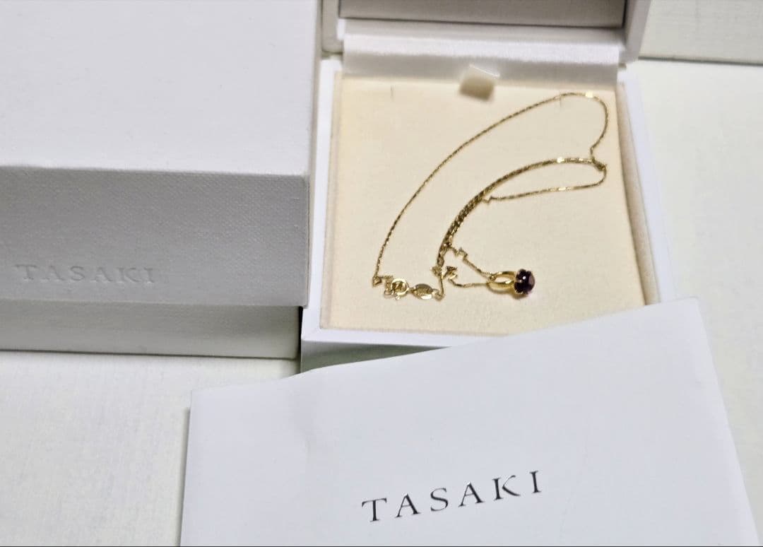 TASAKI アメジスト ネックレス　K18