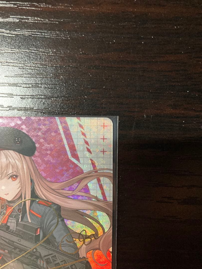 NIKKE デュエルエンカウンター　第一弾　ラピ 箔押しサインカード