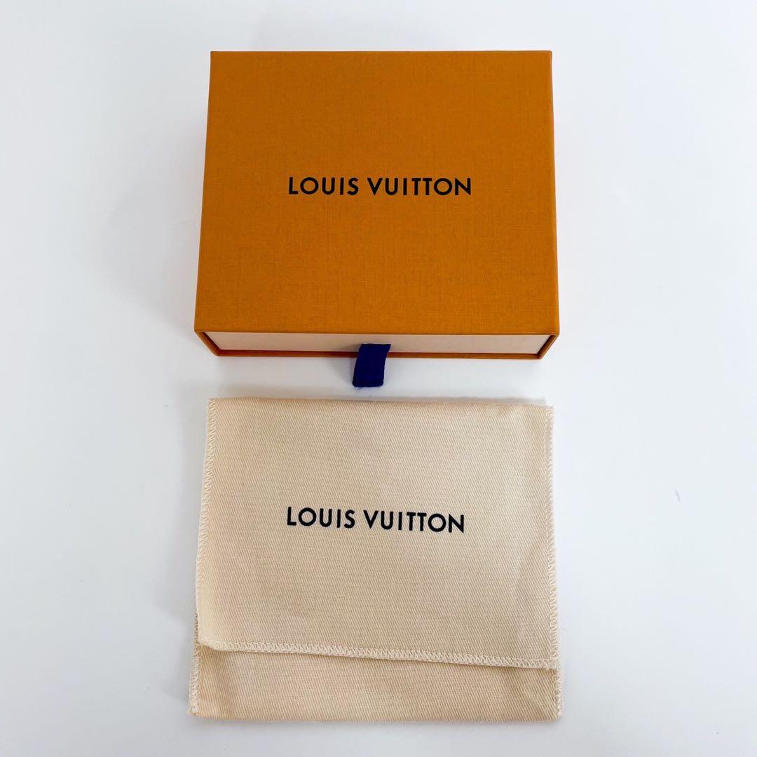 ✨極美品✨ルイヴィトン キーホルダー LV パドロック キーリング 黒 ブラック