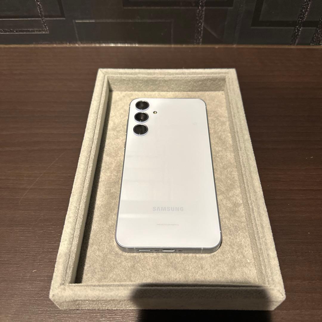 【美品】Galaxy A55 5G 128GB アイスブルー