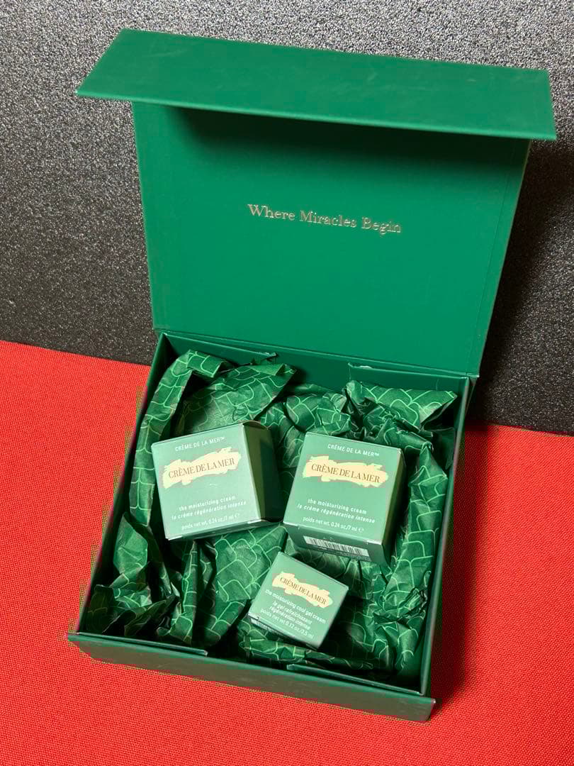ラ・メール クレーム ドゥ・ラ・メール 2個 ジェルクリーム 1個 BOX付き