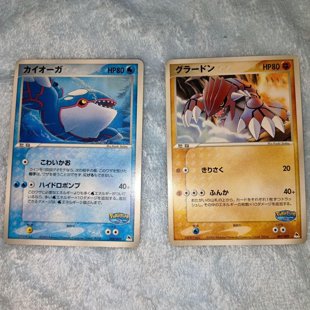 ポケモンカードセット　ポケモンパーク　ポケパーク　2005　ファイル付き