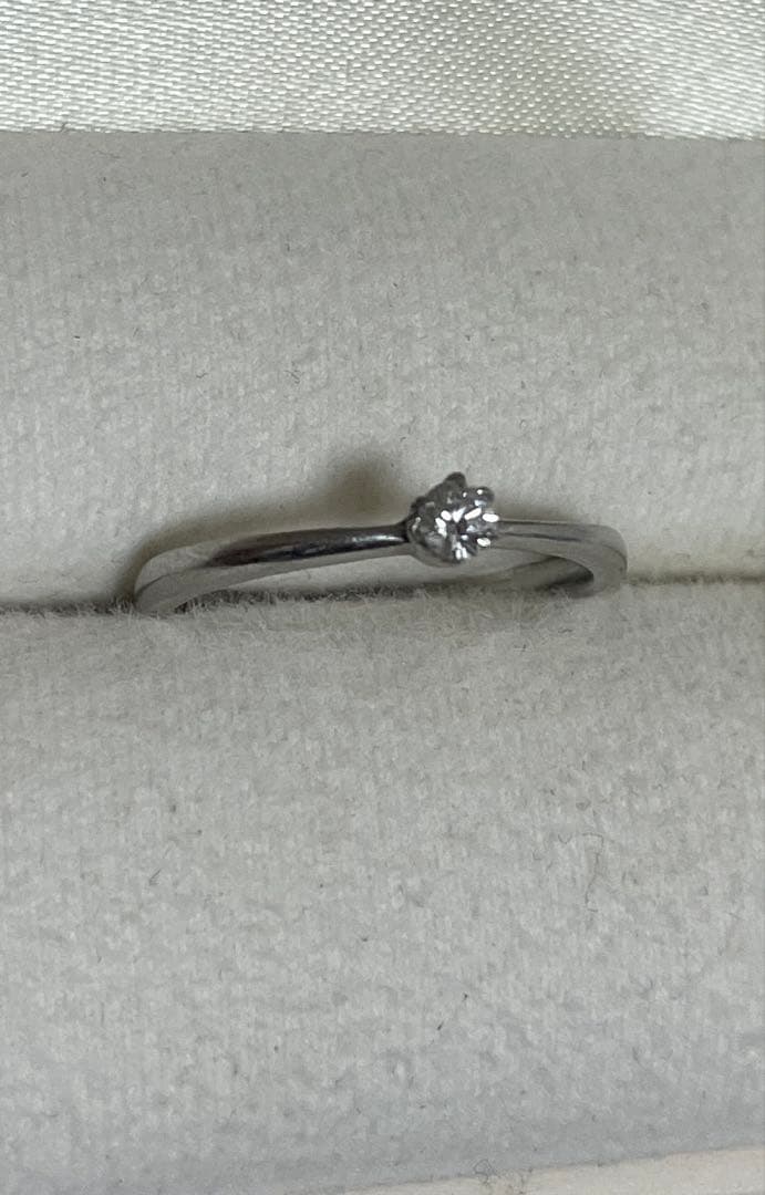 ハンドメイドブランド　CRAFY プラチナリング ダイヤモンド　22日迄お値下げ