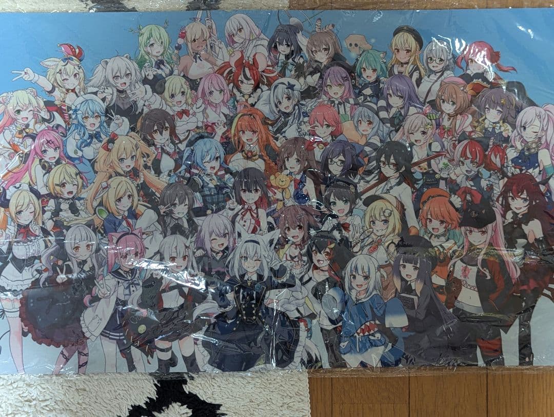 ホロライブ 5期生まで全員集合 プレイマット　未開封