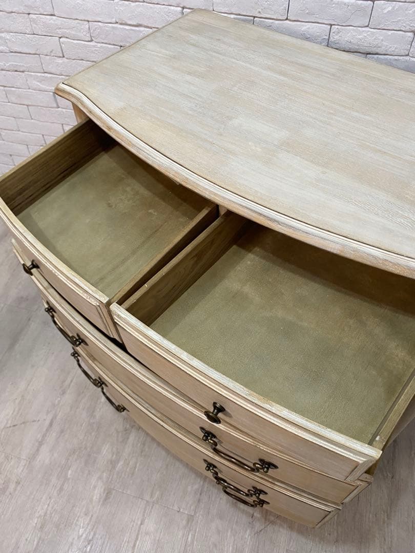 【東京都23区配送無料】定価6万円　ジャビーシック　チェスト　箪笥　アンティーク